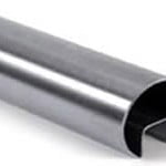 polished elliptical tube