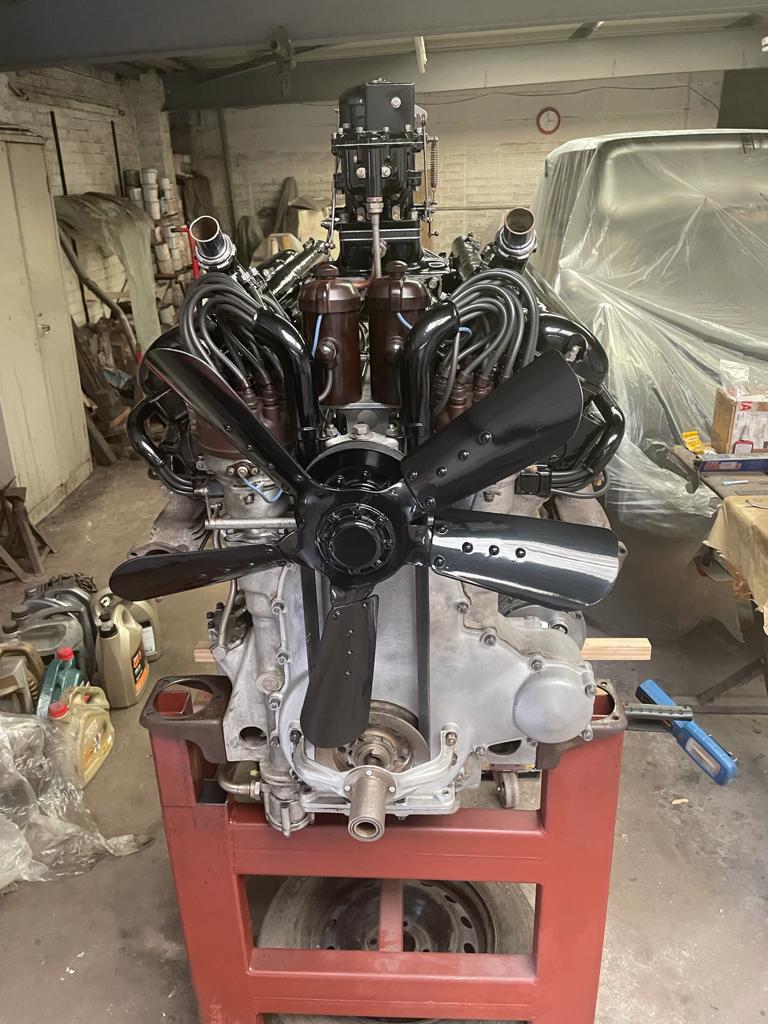 Restored Engine