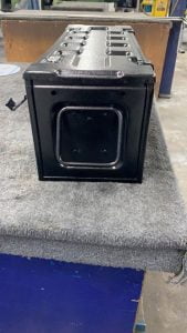 Ammunition Box - Powder Coated in Leatherette Black
